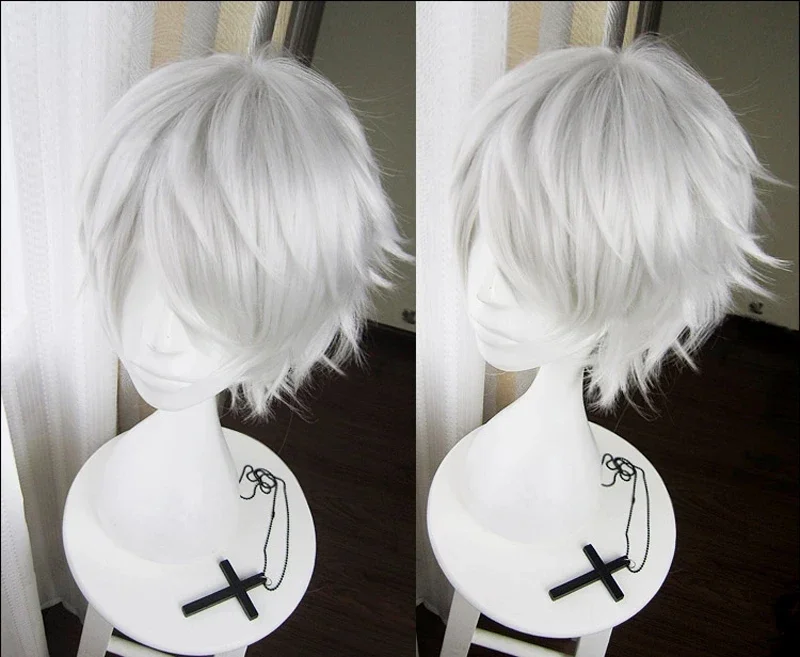 Anime Cosplay Tokyo Ghoul - Wig sintetis Anime Tokyo Ghoul Kaneki