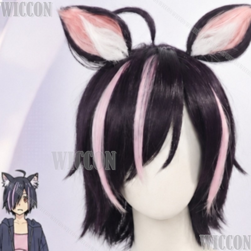 Cosplay Anime Black Hair - Cosplay Kucing Perokok Rokok Hameko, Gaya