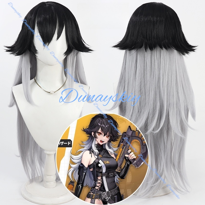 Cosplay Anime Black Hair - Wig Cosplay Nikke The Goddess Victory