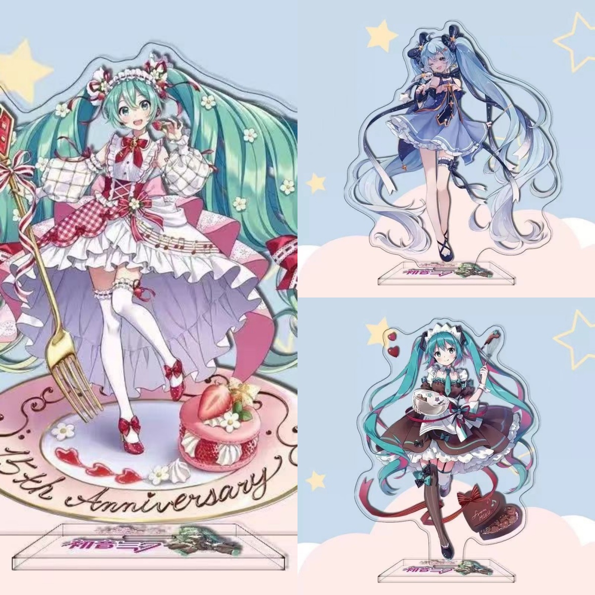 Anime Cosplay Rental - Standee Akrilik Karakter Anime Hatsune Miku,