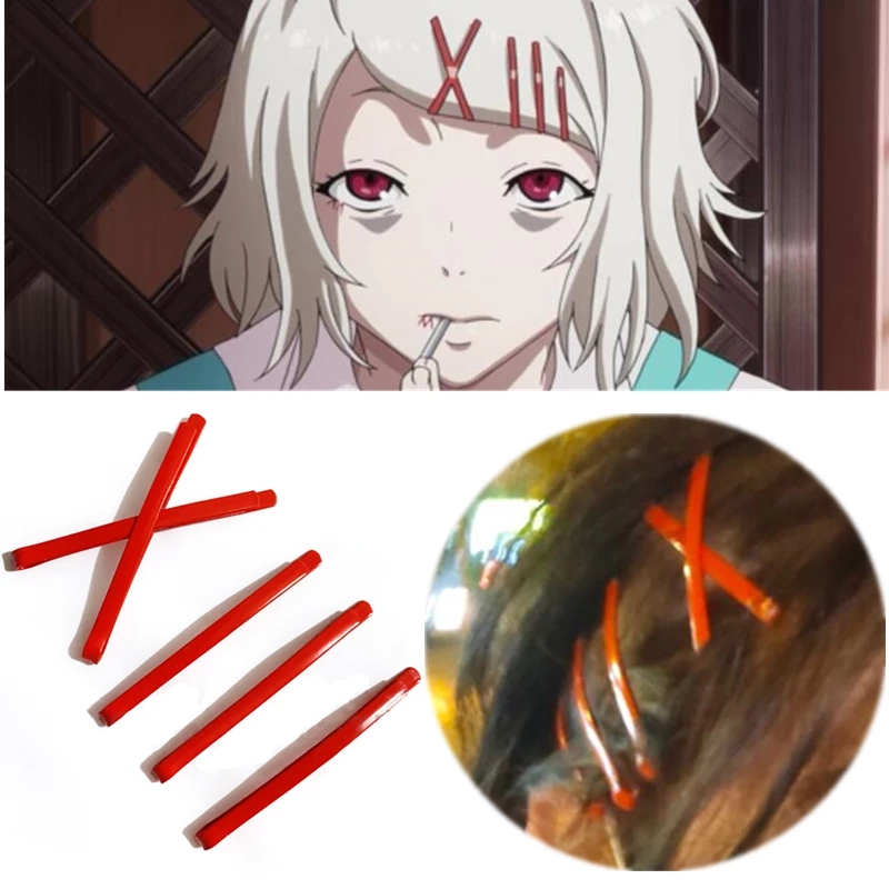 Anime Cosplay Tokyo Ghoul - 5 Buah/Lot Tokyo Ghoul Juzo Suzuya