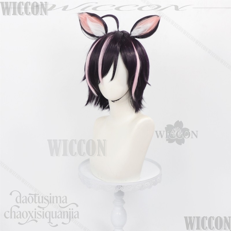 Cosplay Kucing Perokok Rokok H - Cosplay Anime Black Hair ulasan dan harga