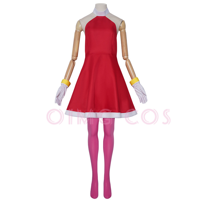 Kostum Cosplay Amy Rose Seraga - Anime Cosplay Female Characters ulasan dan harga