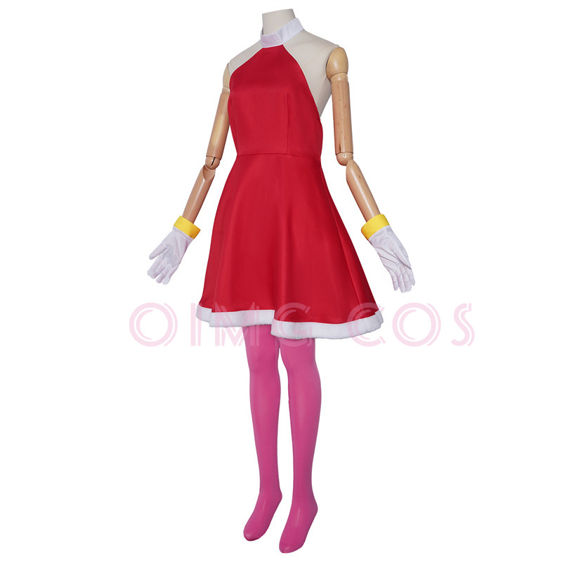 Kostum Cosplay Amy Rose Seraga - Anime Cosplay Female Characters ulasan dan harga