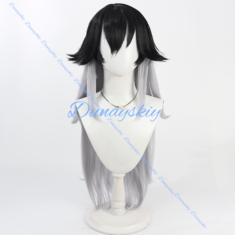 Wig Cosplay Nikke The Goddess  - Cosplay Anime Black Hair ulasan dan harga