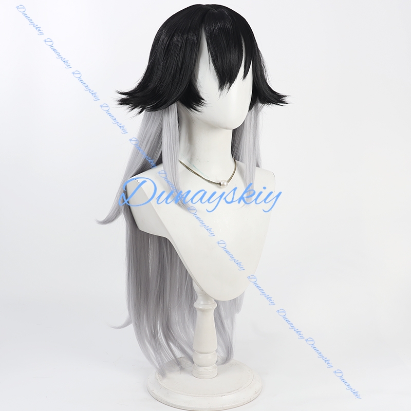 Wig Cosplay Nikke The Goddess  - Cosplay Anime Black Hair ulasan dan harga