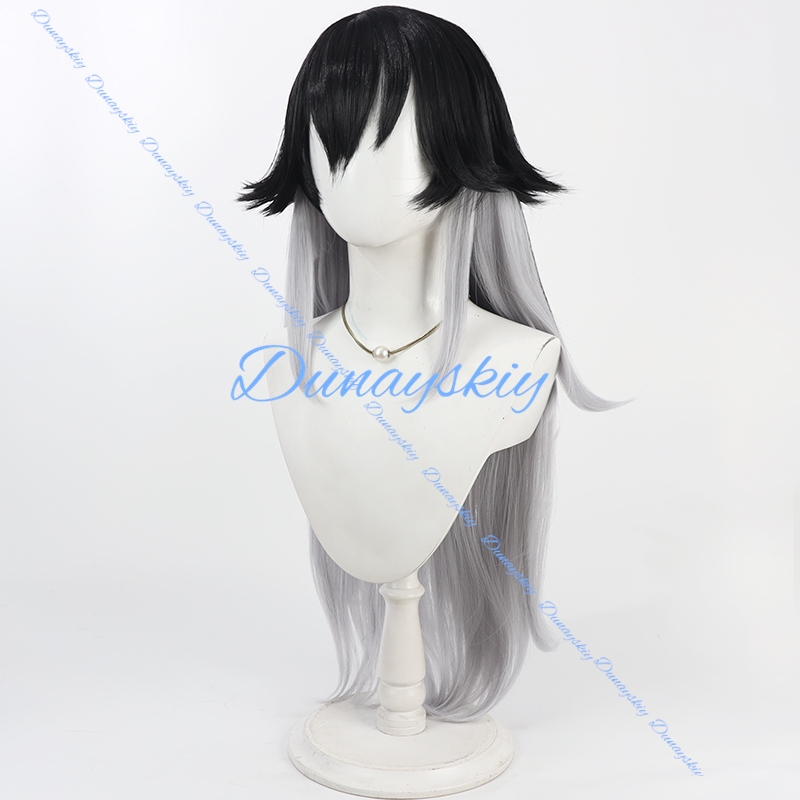 Wig Cosplay Nikke The Goddess  - Cosplay Anime Black Hair ulasan dan harga