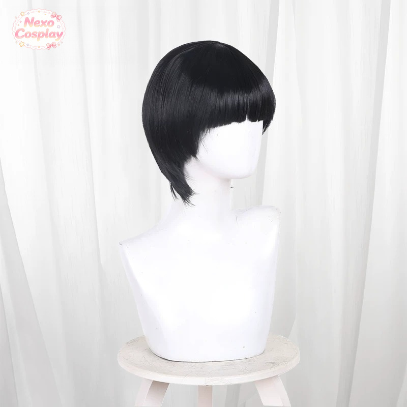 Wig Cosplay Witch Hat Atelier  - Cosplay Anime Black Hair ulasan dan harga