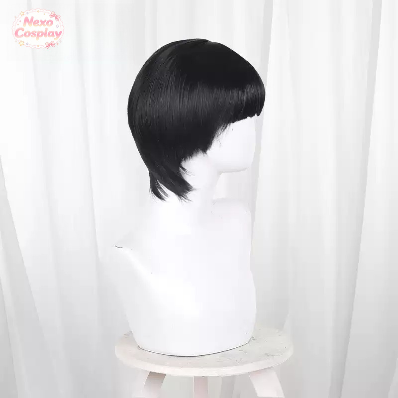 Wig Cosplay Witch Hat Atelier  - Cosplay Anime Black Hair ulasan dan harga
