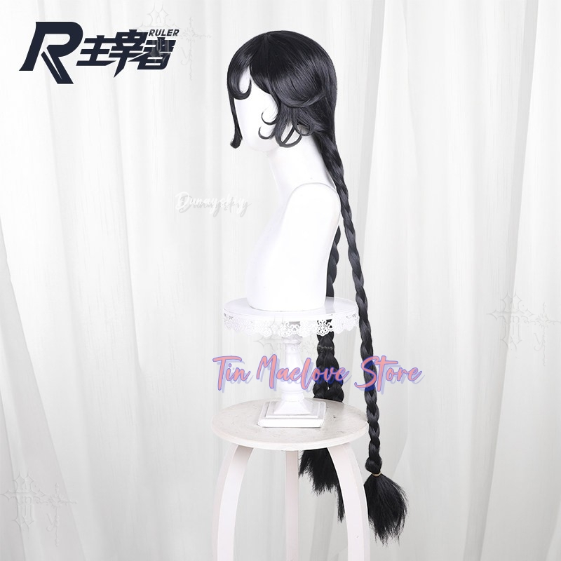 Rambut Kepang Hitam dengan Bag - Cosplay Anime Black Hair ulasan dan harga