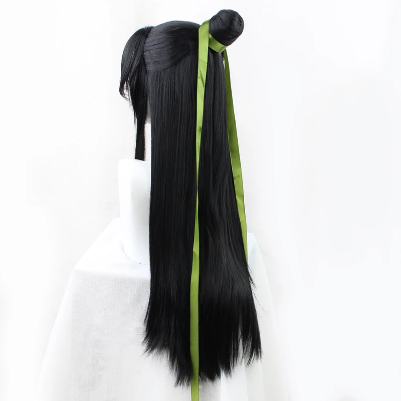 Wig Pesta Kostum Halloween Ani - Cosplay Anime Black Hair ulasan dan harga