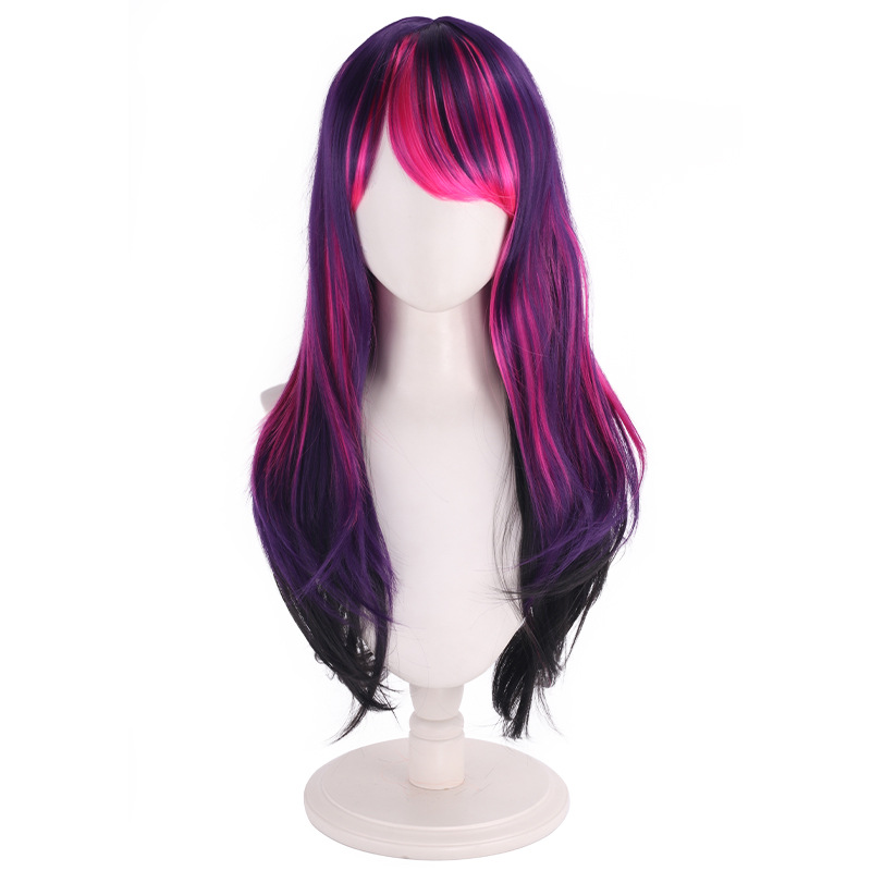 Wig cosplay ungu gradasi denga - Anime Cosplay Recommendations ulasan dan harga