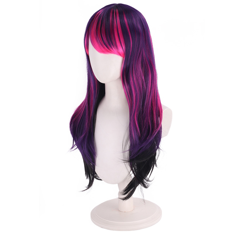 Wig cosplay ungu gradasi denga - Anime Cosplay Recommendations ulasan dan harga