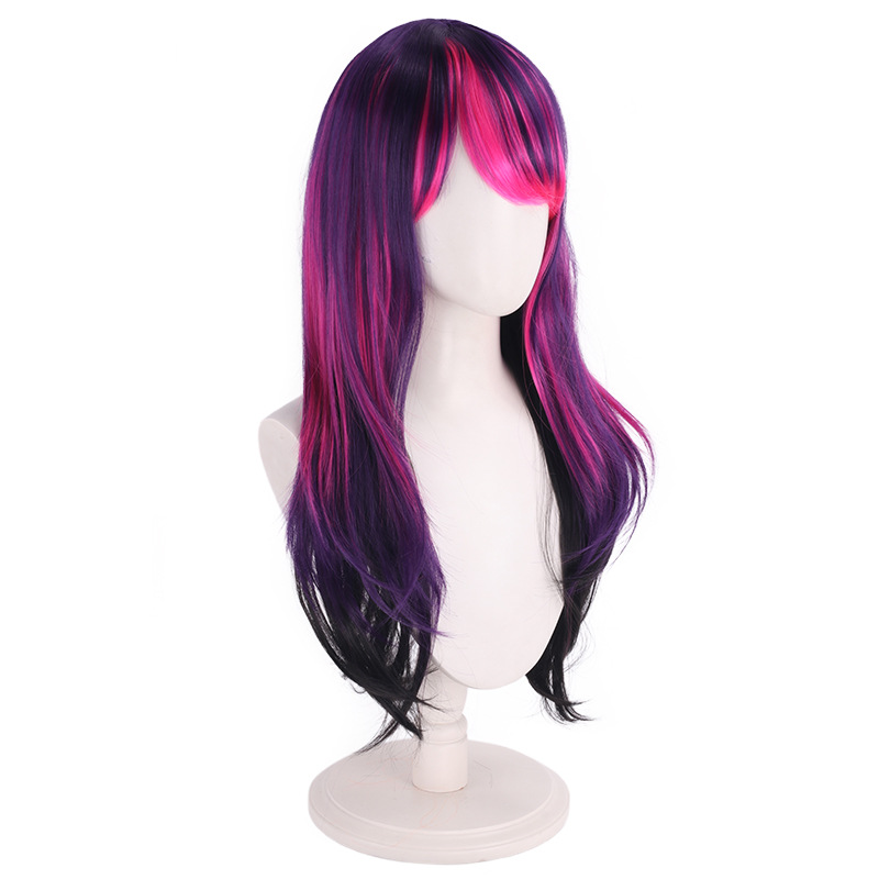 Wig cosplay ungu gradasi denga - Anime Cosplay Recommendations ulasan dan harga
