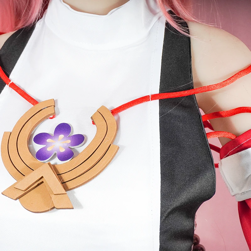 Yae Miko kostum Cosplay, serag - Cosplay Anime Yae Miko ulasan dan harga