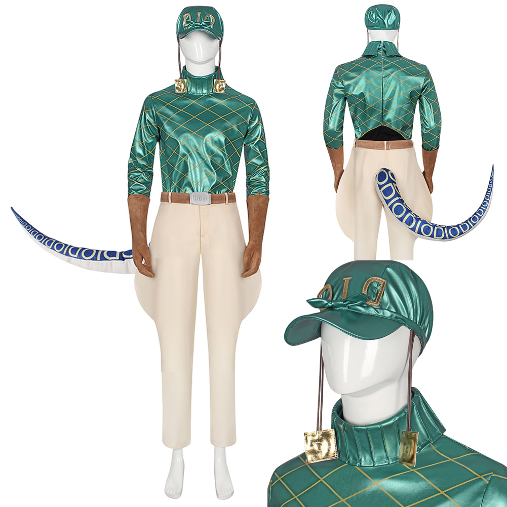 Kostum Anime JoJo Cosplay Biza - Jojo Bizarre Hat ulasan dan harga