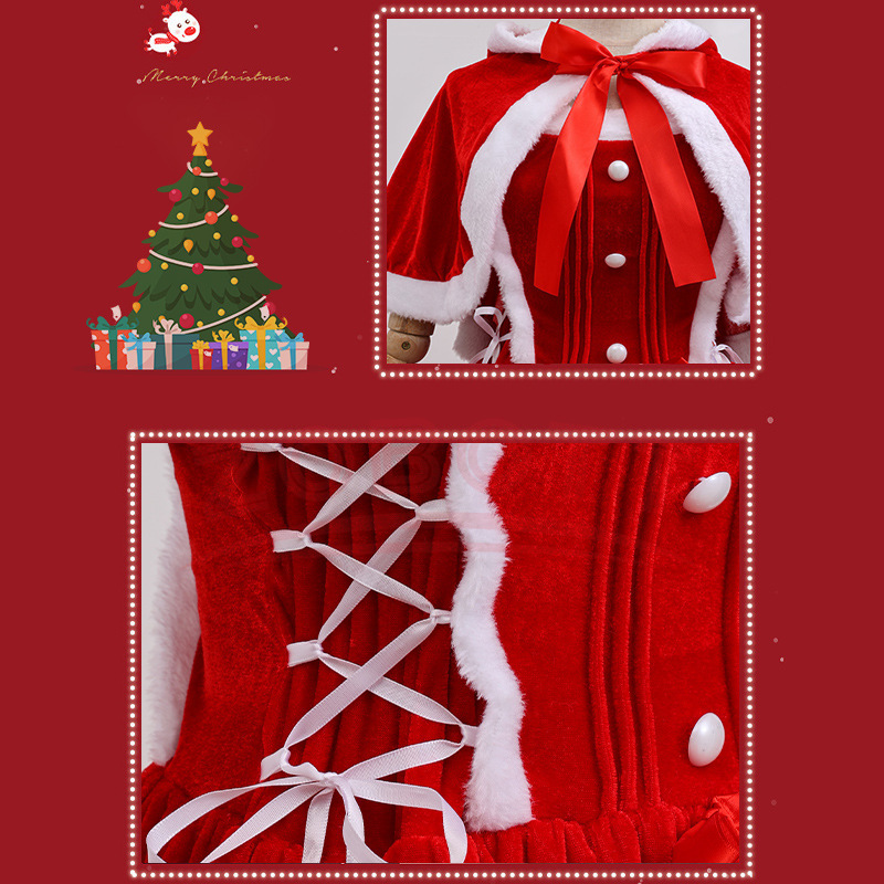 Gaun Natal 2025 COSPLAY Gaun N - Anime Cosplay Little Girl ulasan dan harga