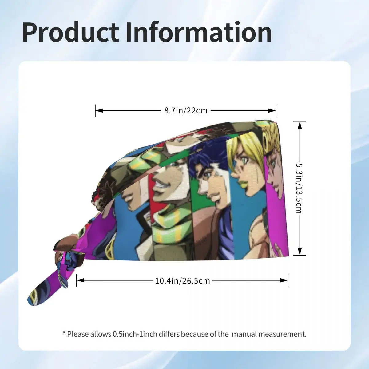 Topi Scrub Anime JoJo Bizarre  - Jojo Bizarre Hat ulasan dan harga