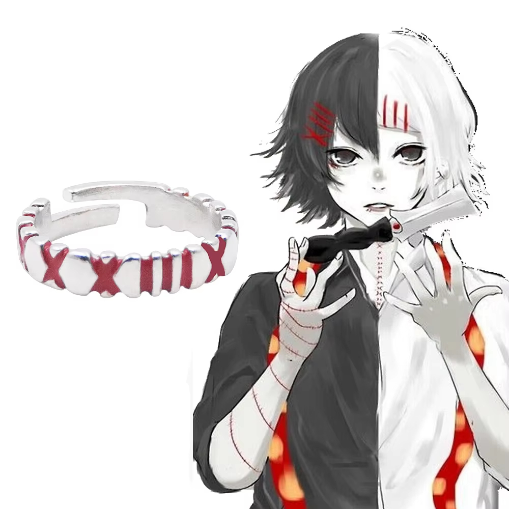 Cincin Anime Tokyo Ghoul Juzo  - Anime Cosplay Tokyo Ghoul ulasan dan harga