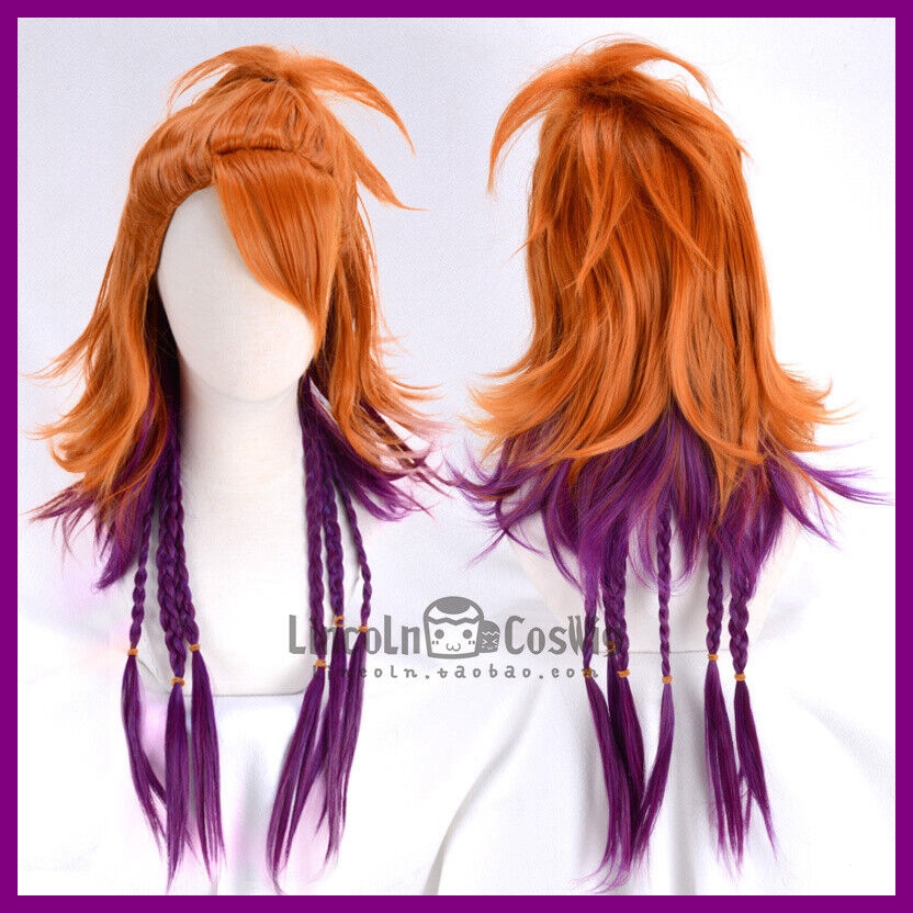Wig penuh Cosplay Anime Black  - Cosplay Anime Black Hair ulasan dan harga