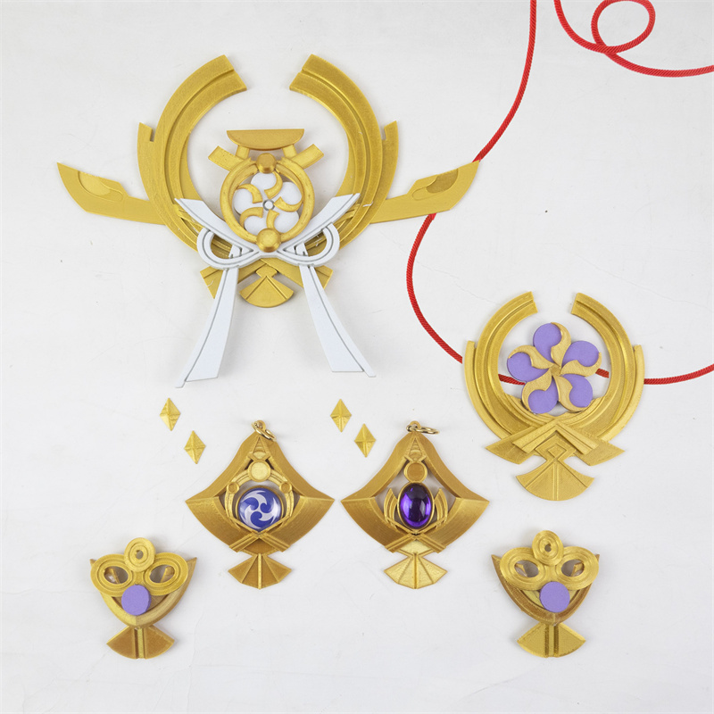 Aksesori Properti Cosplay Gens - Cosplay Anime Yae Miko ulasan dan harga