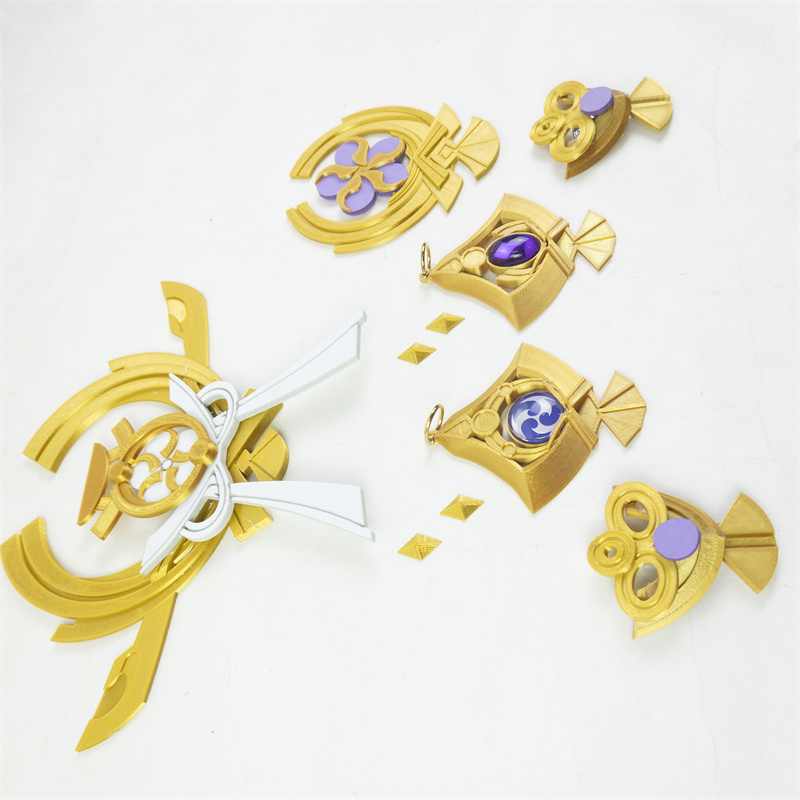 Aksesori Properti Cosplay Gens - Cosplay Anime Yae Miko ulasan dan harga