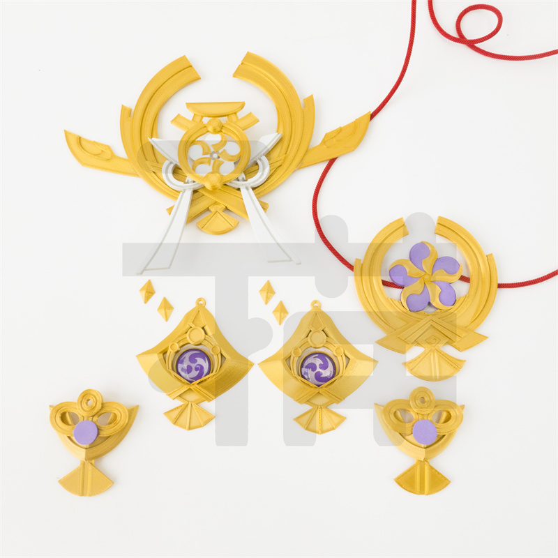 Aksesori Properti Cosplay Gens - Cosplay Anime Yae Miko ulasan dan harga