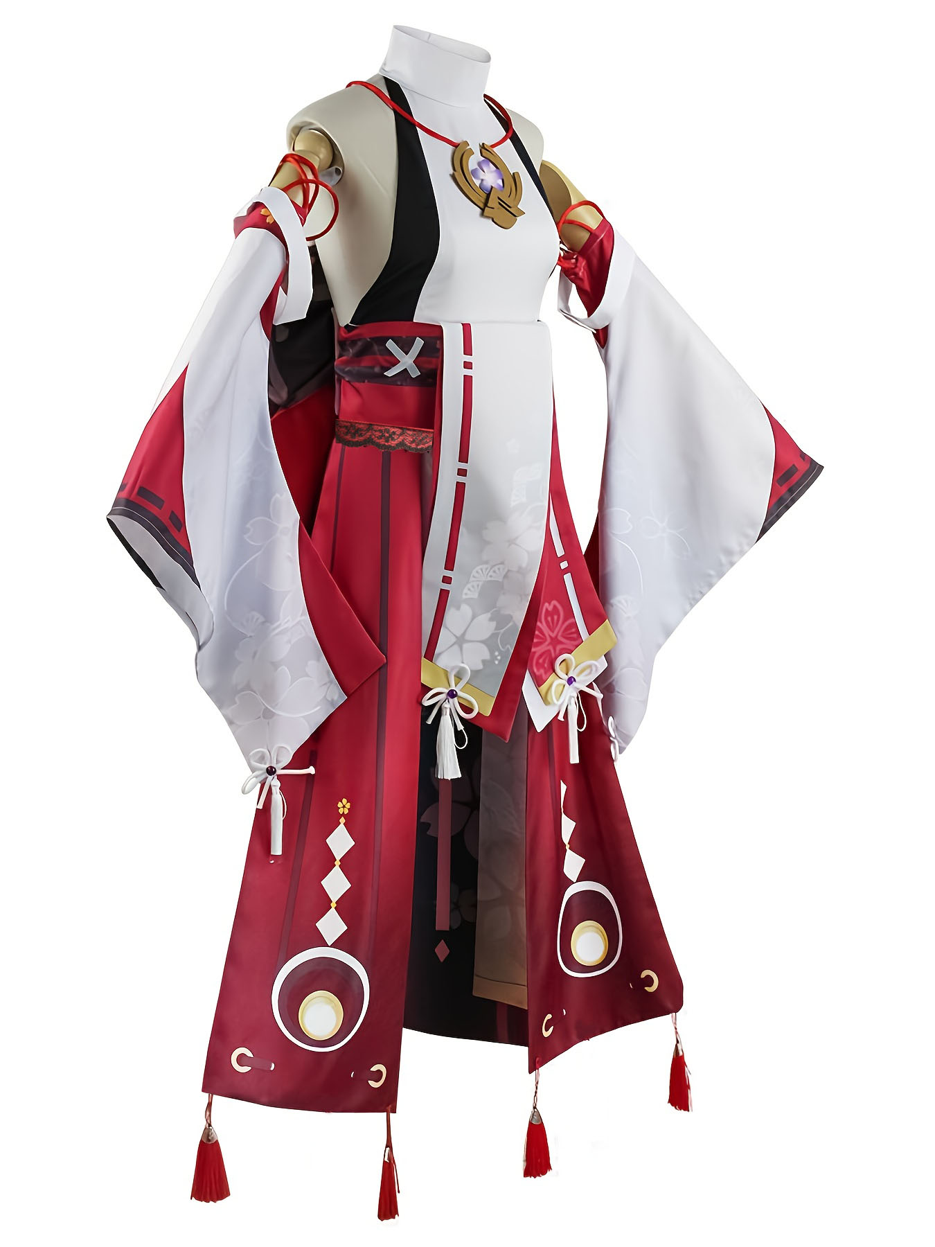 Kostum Cosplay Genshin Impact  - Cosplay Anime Yae Miko ulasan dan harga