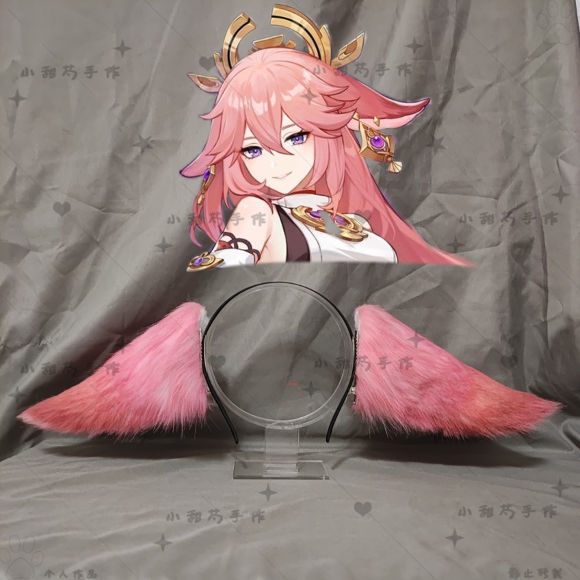 Anime Genshin Impact Yae Miko  - Cosplay Anime Yae Miko ulasan dan harga