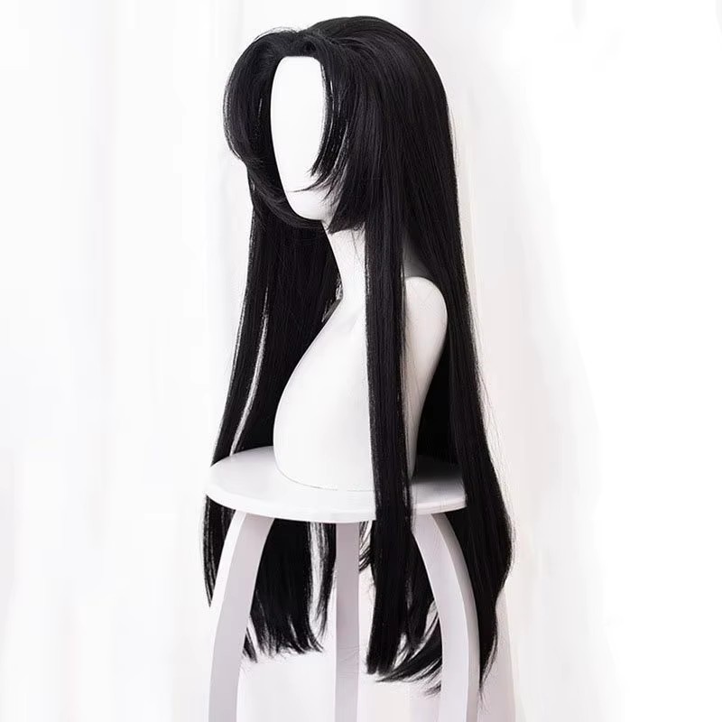 Wig Anime Kochou Kanae Kimetsu - Cosplay Anime Black Hair ulasan dan harga