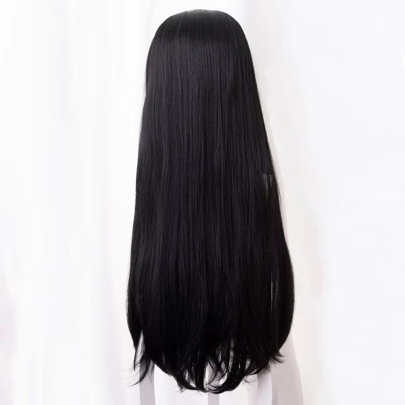 Wig Anime Kochou Kanae Kimetsu - Cosplay Anime Black Hair ulasan dan harga