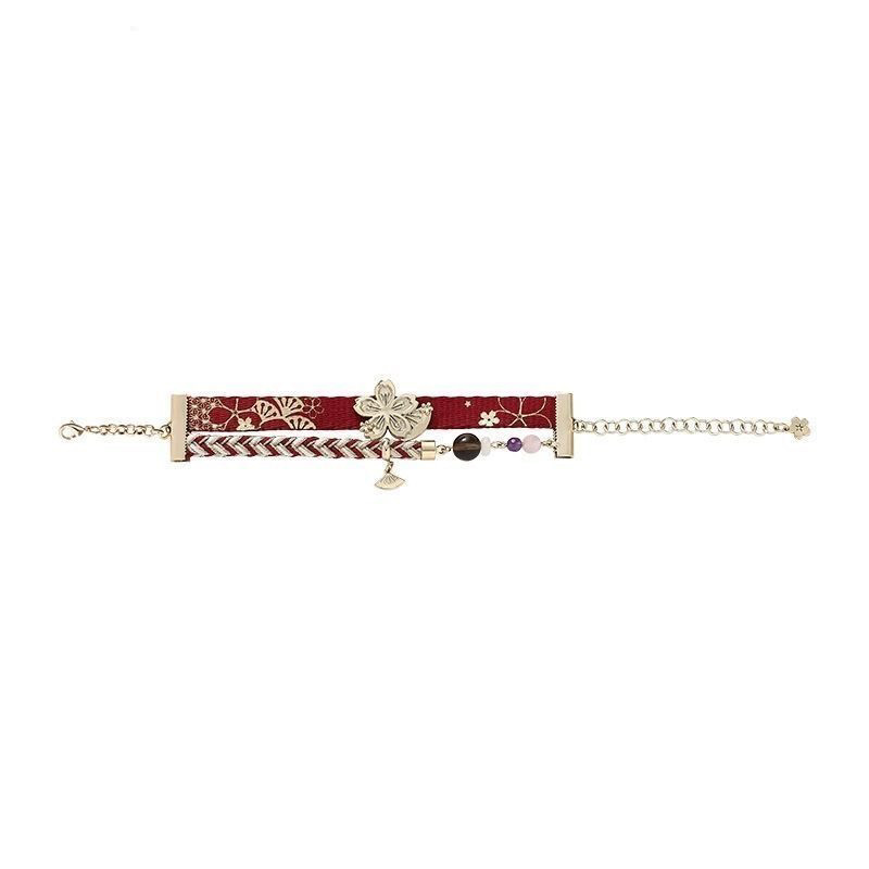 Tersedia Gelang Cosplay Merah  - Cosplay Anime Yae Miko ulasan dan harga