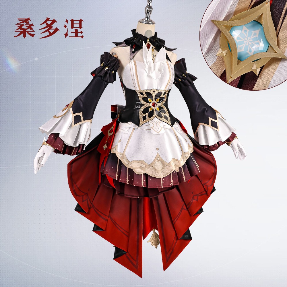 Kostum Cosplay Genshin Impact  - Anime Cosplay Female Characters ulasan dan harga