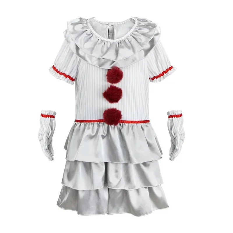 Kostum Halloween Pennywise Kec - Anime Cosplay Little Girl ulasan dan harga