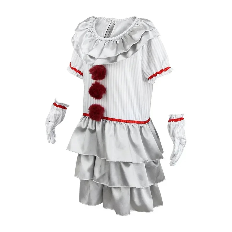 Kostum Halloween Pennywise Kec - Anime Cosplay Little Girl ulasan dan harga