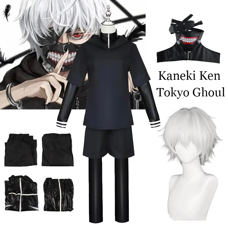 Seragam Kostum Cosplay Anime T - Anime Cosplay Tokyo Ghoul ulasan dan harga