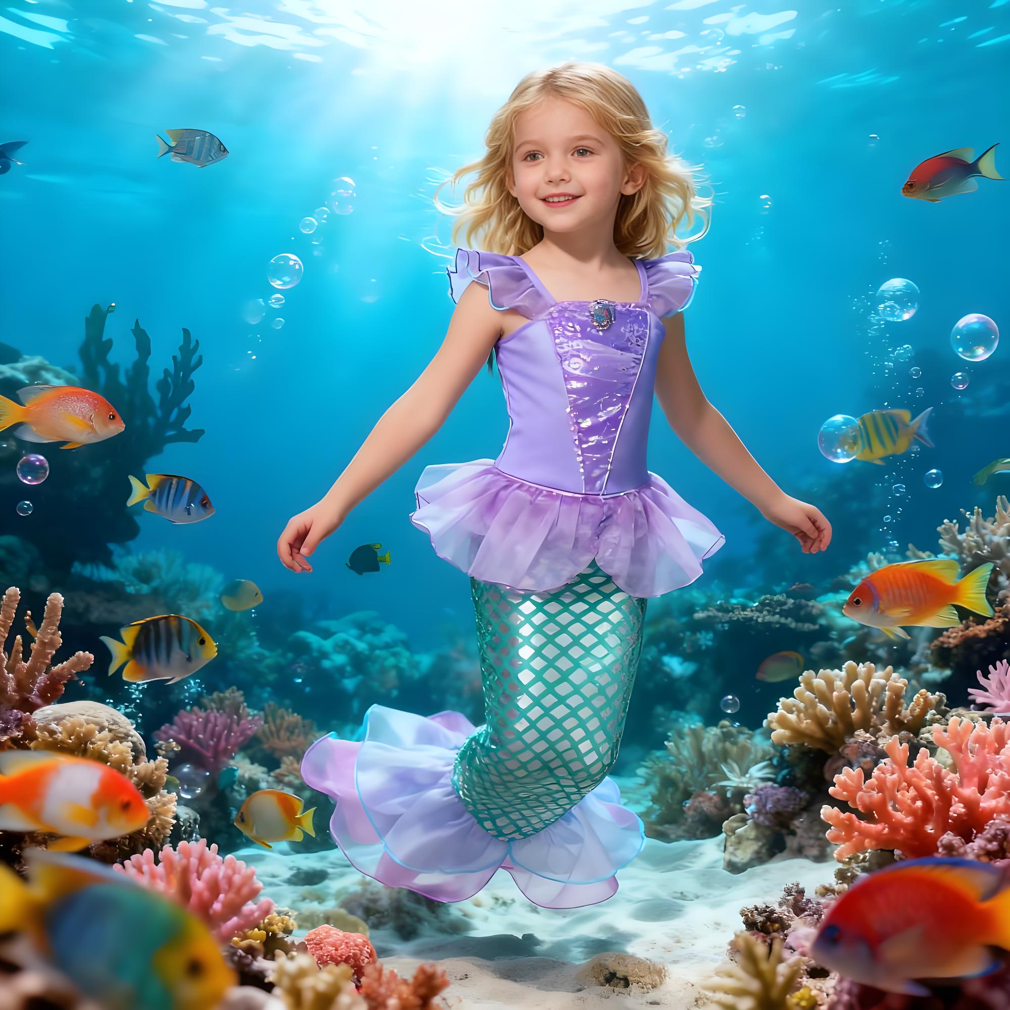Gaun Pesta Ulang Tahun Putri D - Anime Cosplay Little Girl ulasan dan harga