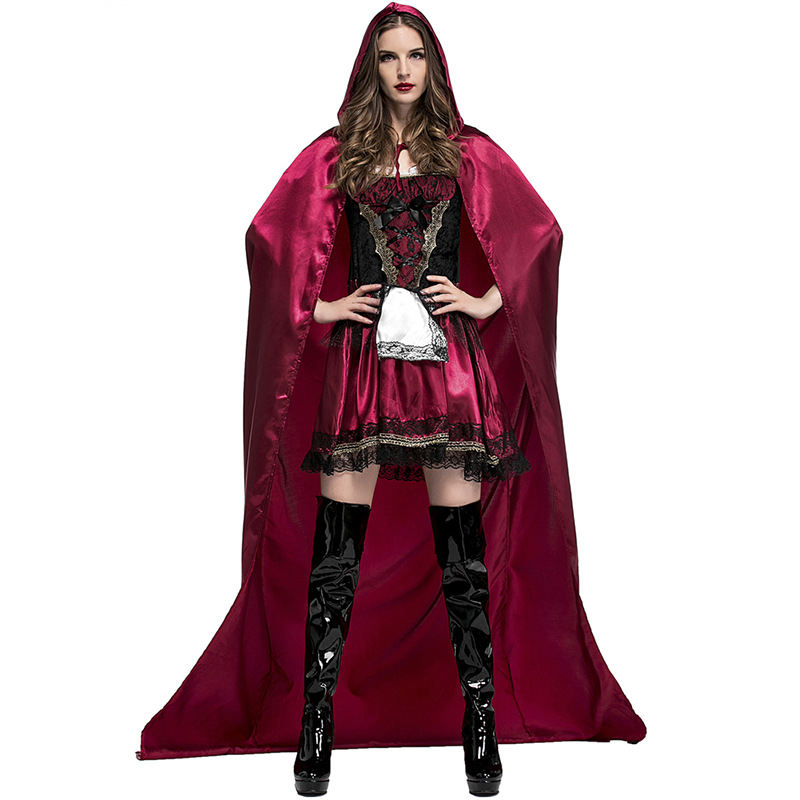 Kostum Halloween Little Red Ri - Anime Cosplay Recommendations ulasan dan harga