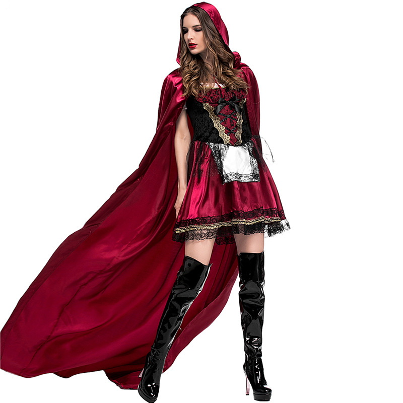 Kostum Halloween Little Red Ri - Anime Cosplay Recommendations ulasan dan harga
