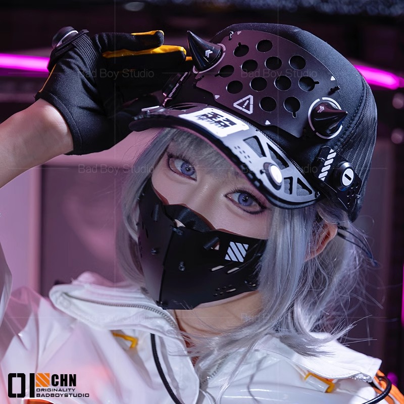 Aksesori Masker Cosplay Cyberp - Anime Cosplay Mask ulasan dan harga